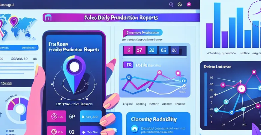  生产日报虚假？ERP移动报工模块的GPS定位  